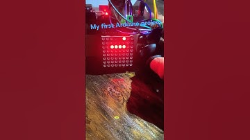 My first Arduino project|| Arduino snake game #arduinoproject #arduino