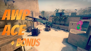 CSGO AWP ACE Mirage + bonus