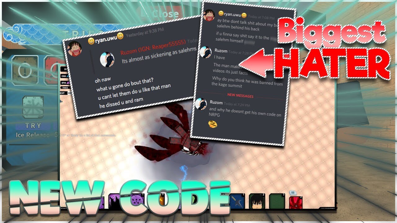 New Code Update New Free Code 12 Free Spinsusing 4th Tail Ranked Matchesroblox Nrpg Beyond - 