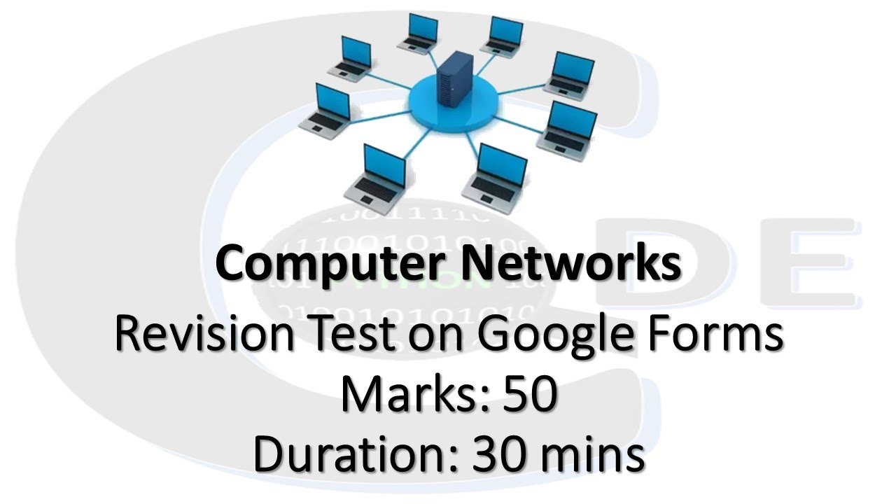 Computer Networks Revision Test on Google Forms - YouTube