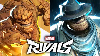 Marvel Rivals - All The Thing Abilities, Skins, Emotes, Intro & MVP Animations (4K 60FPS)