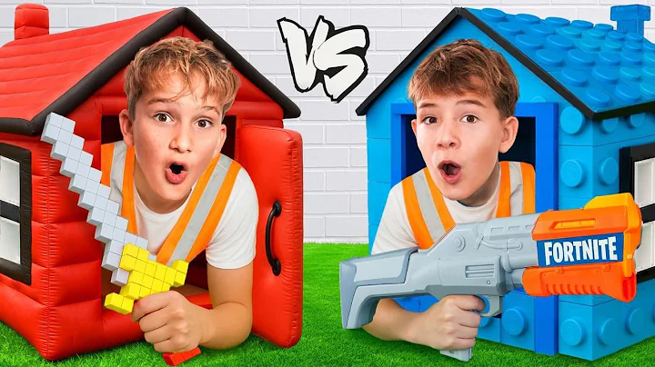 Who Builds the Best COLORED HOUSE WINS!