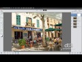 Cafe Espanyol - applying a painterly effect Photoshop Elements
