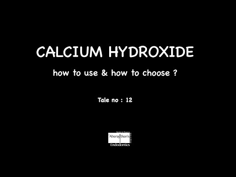 CALCIUM HYDROXIDE - how to use & how to choose?