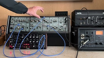 8/16/24 Moog Labyrinth + Roland System 100 Model 102 + Korg SE-500 + Univox U3R