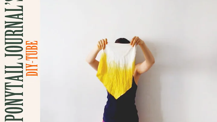 DIY natural turmeric dye