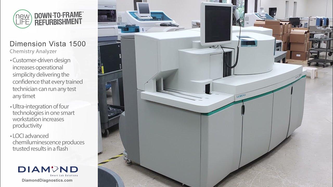 Siemens Dimension Vista 1500 Chemistry Analyzer DownToFrame