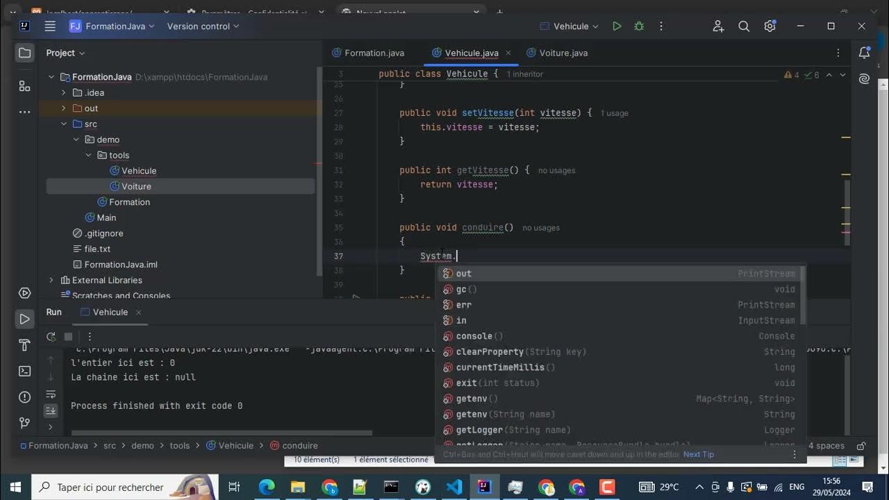 Apprendre JAVA : Encapsulation, héritage, polymorphisme - YouTube