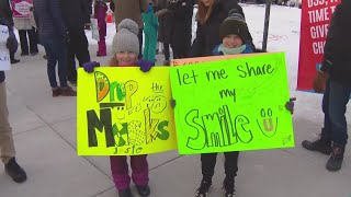 School Mask Protests Resume As Many Illinois Parents Continue To Press Districts To Lift Mandates