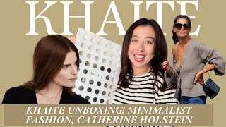 Khaite | Unboxing! Minimalist Fashion, Why is Khaite so popular? Khaite Wishlist