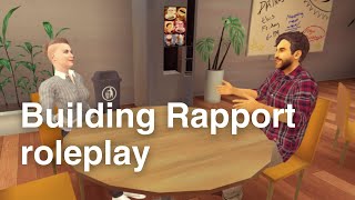 Building Rapport AI roleplay