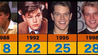 EVOLUTION Of Matt Damon 1975-2023 Age Comparison