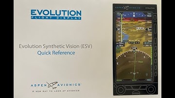 Aspen PFD Synthetic Vision / Brief Overview /
