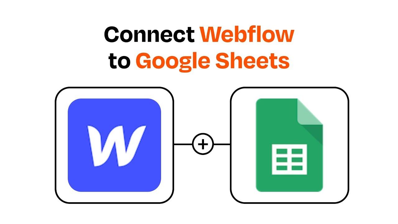 How to Connect Webflow to Google Sheets - Easy Integration - YouTube
