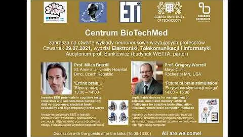 Prof. Milan Brazdil & Prof. Gregory Worrell on the...