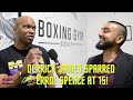 WOW! Derrick James sparred Errol Spence at 15! &quot;Very tricky!&quot; Yordenis Ugas style is respected!