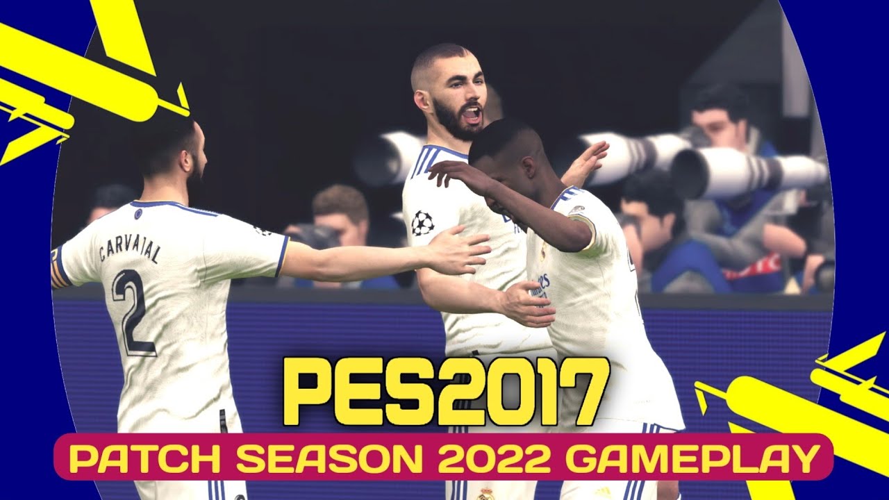 PES 2017 PATCH 2022 | UEFA CHAMPIONS LEAGUE | REAL MADRID VS BARCELONA | FULL HD GAMEPLAY | MICANO