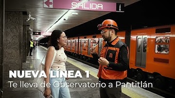 Las y los usuarios del Metro ya viven la experiencia de viajar por #LaNuevaLínea1.