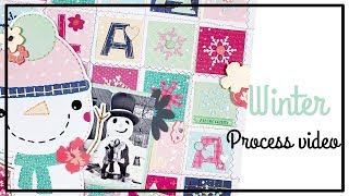 PINK PAISLEE Design Team - Scrapbooking process 173 - Winter