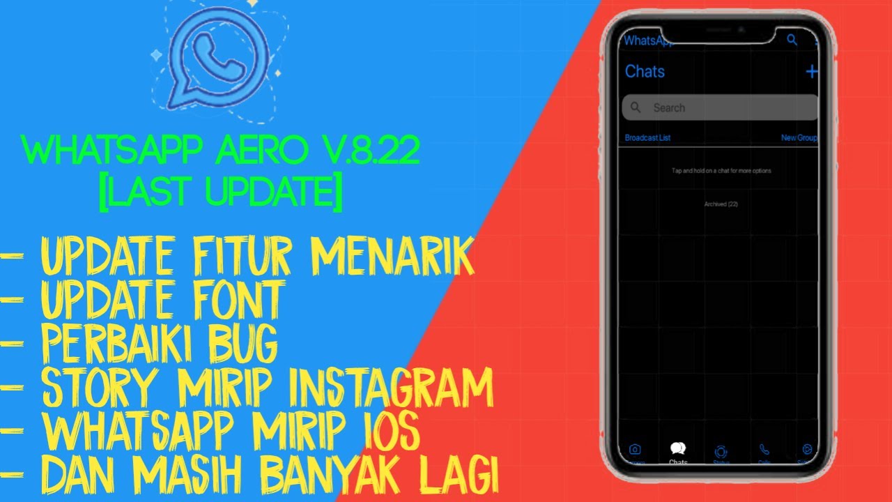 Akhirnya Update Tutorial Download Aero Whatsapp V 8 22 Last Update Youtube