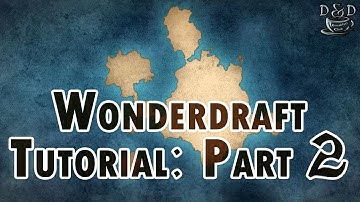 Wonderdraft Tutorial [Part 2 of 4] Trees, Mountains and Rivers - D&D Breakfast Club