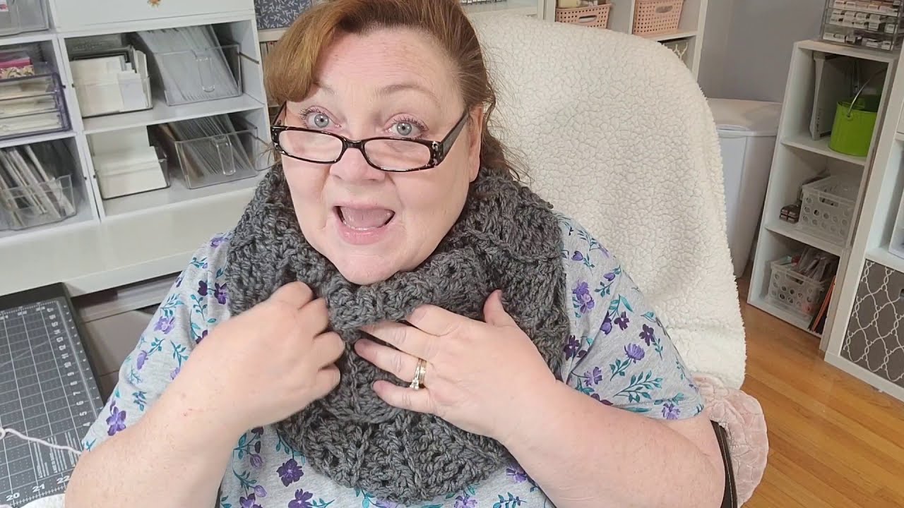 Crocheted Outlander Cowl Tutorial #2 (Correct Orientation Video).
