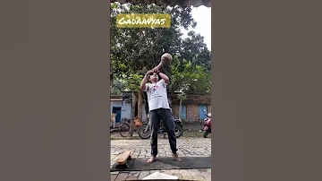 Gadaavyas Shorts Gada Maceflow Gadayuddham Hanumangada Gadapractice 
