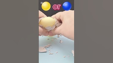 Will you guess the color. ASMR satisfying cracking sound #guess #challenge #colorgame