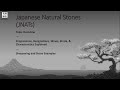 Japanese natural stones whetstones jnats intro  progression mines strata terms sharpening