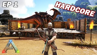 Nouvelle aventure Ark en Hardcore sur Ragnarok ! Hardcore Ark Survival Evolved Ep1