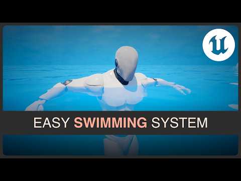 An easy to integrate Fluid Swimming System for Unreal Engine 5 | Easy Swimming System