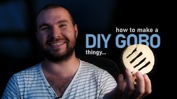 How to make a DIY GOBO...thingy...
