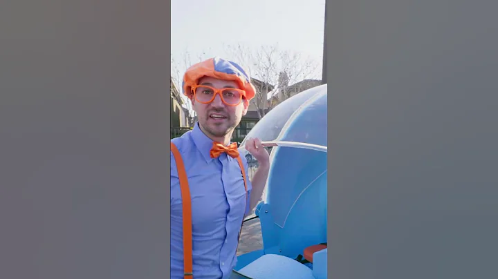 Blippi Mobile🚗💨 | #shorts #blippi #vehicles