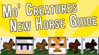 Mo' Creatures How To: [1.7.2] New Updated Horse Guide! - Fixed Breeding Chart & Horse Tiers