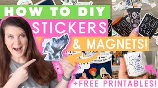 Stickers into Magnets #diy #lifehack #crafts #crafty #stickers #sticke, Sticker Book