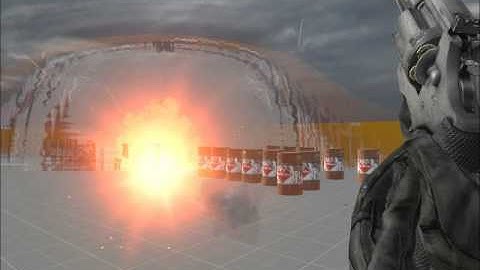 [ Half-Life 2/EP1/EP2 ]Enhanced Mod V2 - Testing : Burning FX, Barrel Stuff, Lags