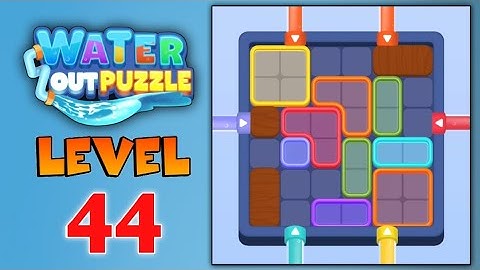 Water Out Puzzle Level 44 Game Walkthrough