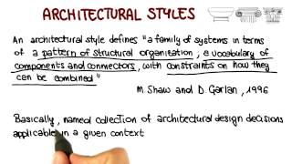 Architectural Styles - Georgia Tech - Software Development Process