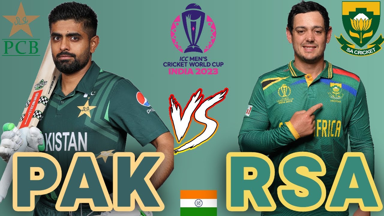 Pakistan vs South Africa Live at Chepauk Stadium ICC Men's Cricket