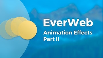Animation Effects in EverWeb: Part II