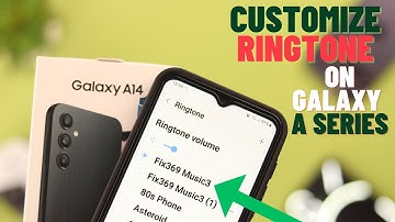 Samsung A14 5G: Set a Song as a Custom Ringtone!