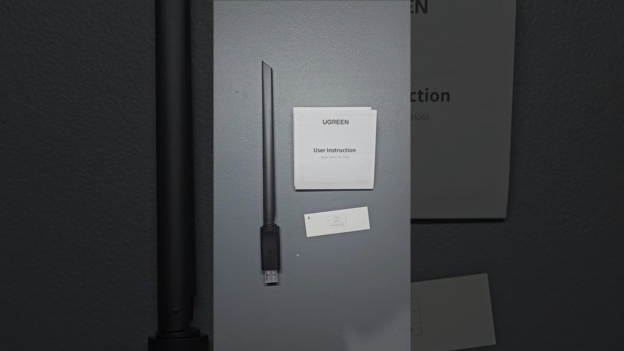 The Ugreen Ac650 High-Gain Dual Band Wireless Wifi Usb Adapter.