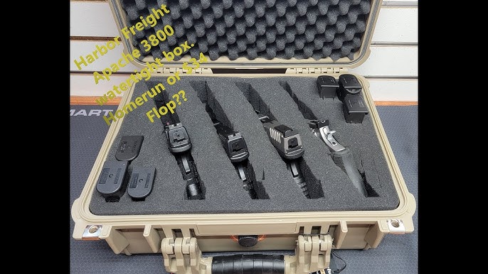 Harbor Freight Apache 4800 Gun Case: As Good as Pelican 