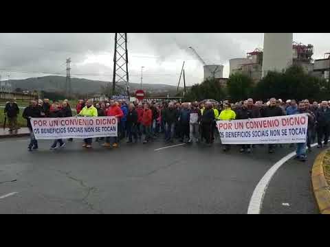 Os traballadores mobilízanse contra a "descapitalización" de Endesa