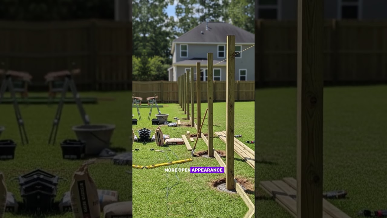 Fence installation options