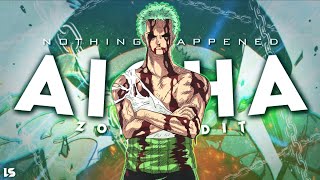 Zoros Sacrifice Amv Nothing Happened-Thriller Bark One Piece Hd
