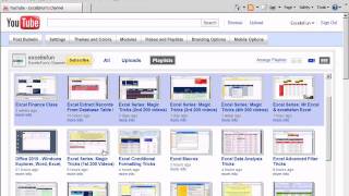 excelisfun Search & Find Excel Videos, Playlists, Download Excel Workbooks. screenshot 1