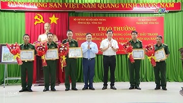 Khen thưởng tập thể, cá nhân có thành tích xuất sắc trong đấu tranh phòng, chống ma túy và tội phạm