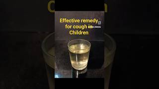 Cough Remedy in Children