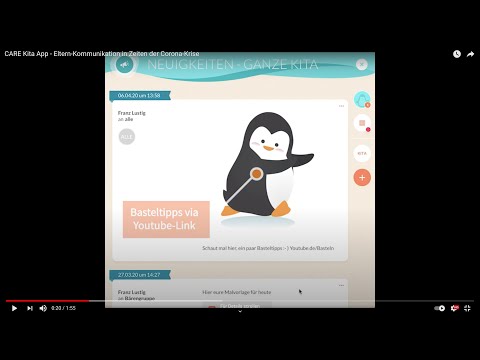 CARE Kita-App - Eltern-Kommunikation in Zeiten der Corona-Krise